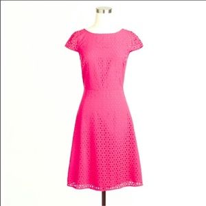 J crew eyelet spring dress